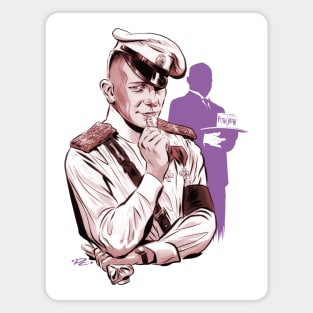 Erich Von Stroheim - An illustration by Paul Cemmick Magnet